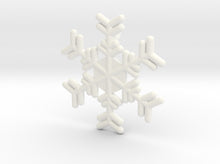 Load image into Gallery viewer, Snowflakes Series III: No. 17 3d printed