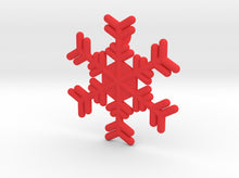Load image into Gallery viewer, Snowflakes Series III: No. 17 3d printed