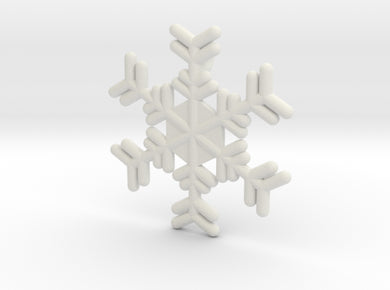 Snowflakes Series III: No. 17 3d printed