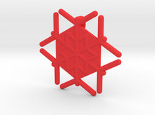 Load image into Gallery viewer, Snowflakes Series III: No. 18 3d printed