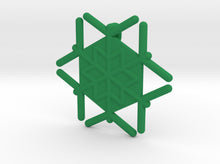 Load image into Gallery viewer, Snowflakes Series III: No. 18 3d printed