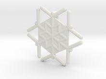 Load image into Gallery viewer, Snowflakes Series III: No. 18 3d printed