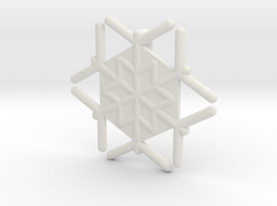 Snowflakes Series III: No. 18 3d printed