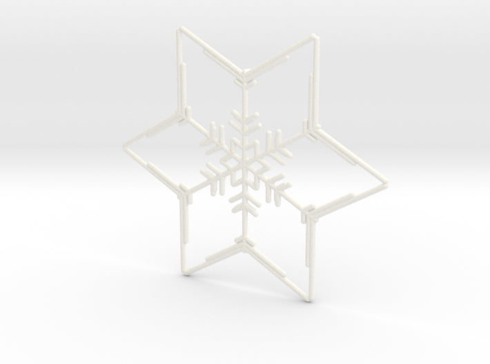 Snowflakes Series III: No. 2 3d printed