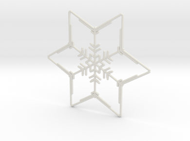 Snowflakes Series III: No. 2 3d printed