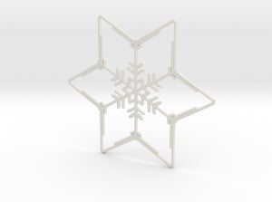 Snowflakes Series III: No. 2 3d printed