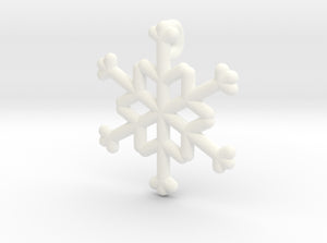 Snowflakes Series III: No. 21 3d printed