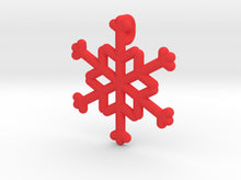Load image into Gallery viewer, Snowflakes Series III: No. 21 3d printed