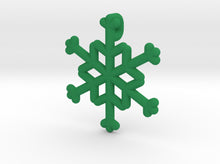 Load image into Gallery viewer, Snowflakes Series III: No. 21 3d printed