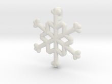 Load image into Gallery viewer, Snowflakes Series III: No. 21 3d printed