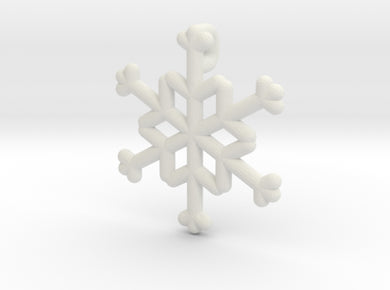 Snowflakes Series III: No. 21 3d printed