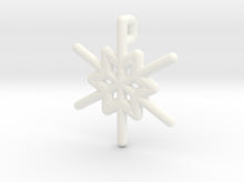 Load image into Gallery viewer, Snowflakes Series III: No. 23 3d printed