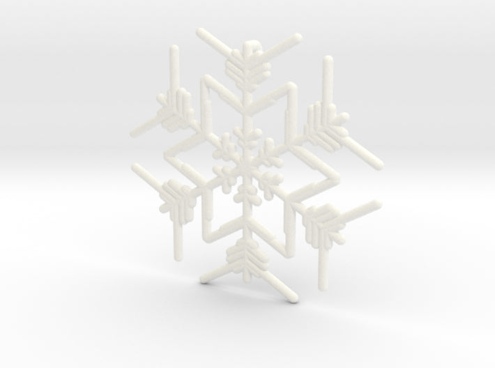 Snowflakes Series III: No. 3 3d printed