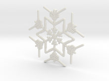 Load image into Gallery viewer, Snowflakes Series III: No. 3 3d printed