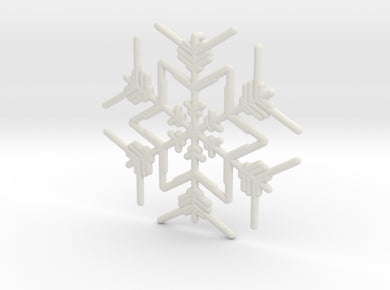 Snowflakes Series III: No. 3 3d printed