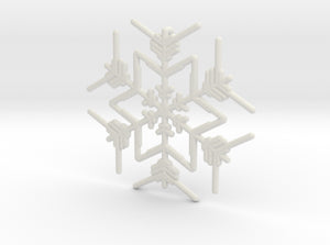 Snowflakes Series III: No. 3 3d printed