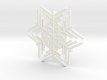 Load image into Gallery viewer, Snowflakes Series III: No. 4 3d printed