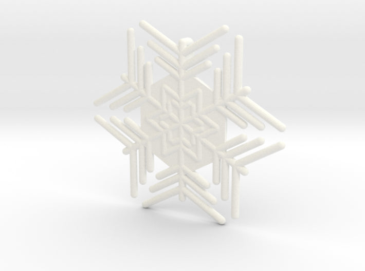 Snowflakes Series III: No. 4 3d printed
