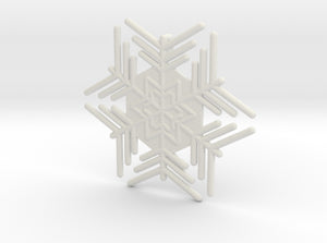 Snowflakes Series III: No. 4 3d printed