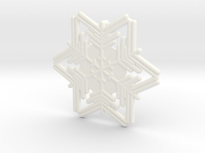 Snowflakes Series III: No. 5 3d printed