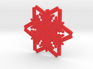 Snowflakes Series III: No. 5 3d printed