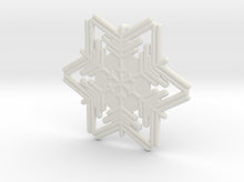 Load image into Gallery viewer, Snowflakes Series III: No. 5 3d printed
