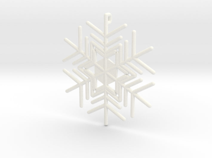 Snowflakes Series III: No. 6 3d printed