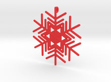 Load image into Gallery viewer, Snowflakes Series III: No. 6 3d printed