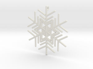 Snowflakes Series III: No. 6 3d printed