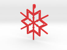 Load image into Gallery viewer, Snowflakes Series III: No. 7 3d printed