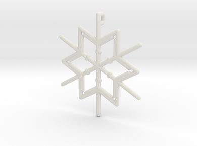 Snowflakes Series III: No. 7 3d printed