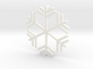 Snowflakes Series III: No. 8 3d printed