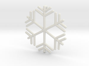 Snowflakes Series III: No. 8 3d printed