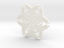 Load image into Gallery viewer, Snowflakes Series III: No. 9 3d printed