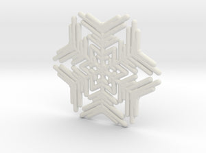 Snowflakes Series III: No. 9 3d printed