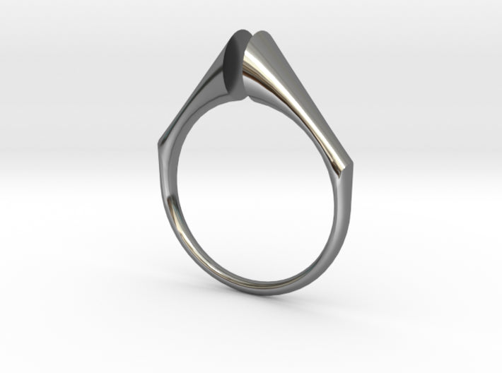 Swept Away: Solitaire Gap 3d printed