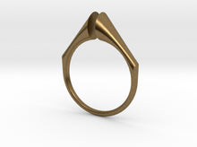 Load image into Gallery viewer, Swept Away: Solitaire Gap 3d printed
