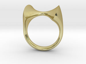 RIOT Rings: The Mugatu size 6.5 3d printed