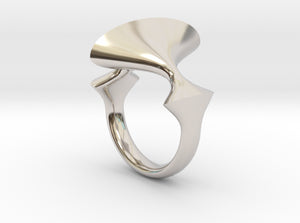 RIOT Rings: The Shark size 8 3d printed