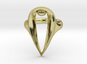 RIOT Rings: The Pearl size 8 3d printed