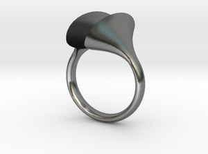 RIOT Rings: The Echo size 6.5 3d printed