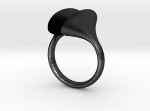 RIOT Rings: The Echo size 6.5 3d printed