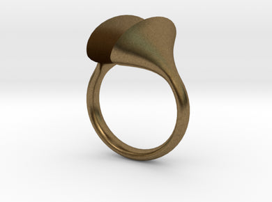 RIOT Rings: The Echo size 8 3d printed