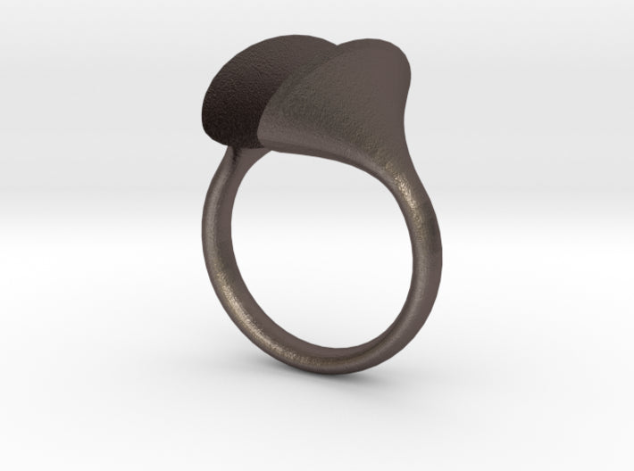 RIOT Rings: The Echo size 8 3d printed