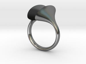 RIOT Rings: The Echo size 8 3d printed