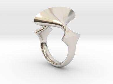 RIOT Rings: The Shark size 8 3d printed