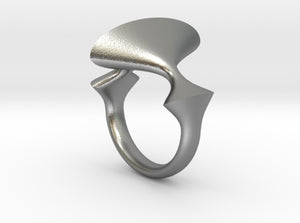RIOT Rings: The Shark size 8 3d printed
