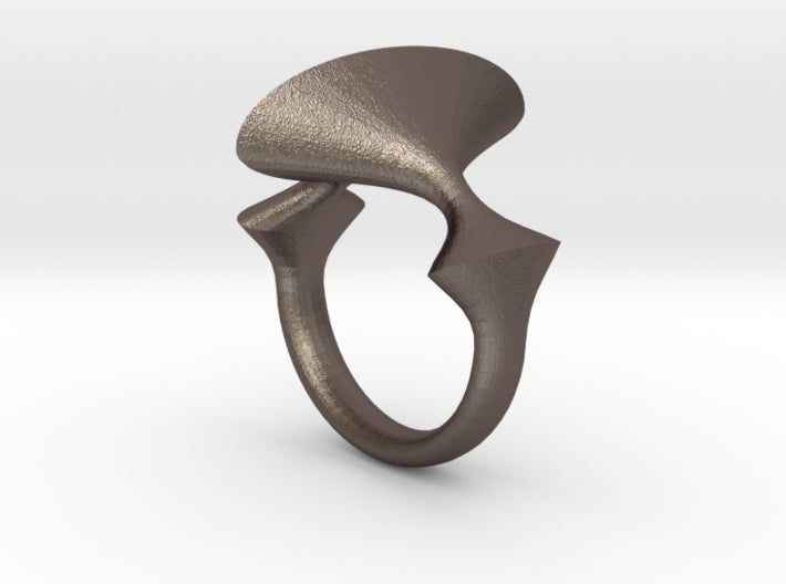 RIOT Rings: The Shark size 8 3d printed