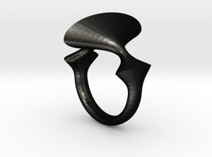 RIOT Rings: The Shark size 8 3d printed