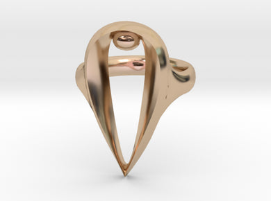 RIOT Rings: The Pearl size 6.5 3d printed